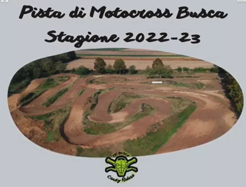 La pista da motocross è gestita dai volontari dell'asd Mc Busca Crazy Riders