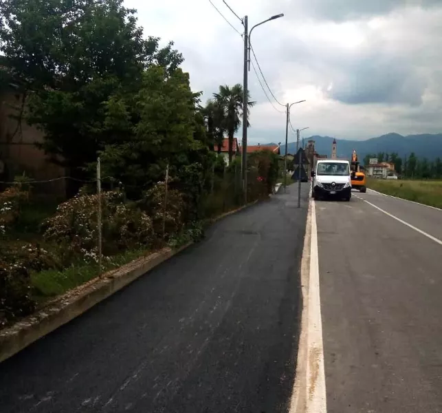 Si sta ultimando la pista ciclo-pedonale a Castelletto