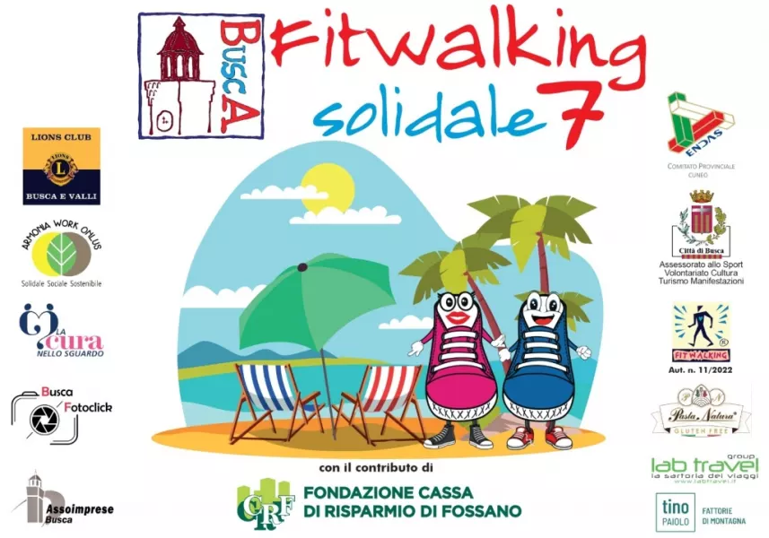 Domenica 18 settembre settima Fitwalking solidale 