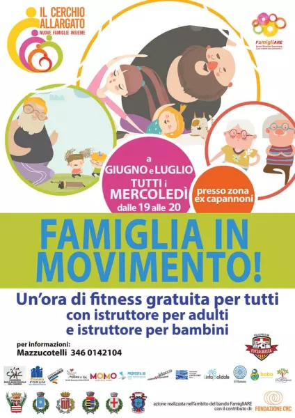 Un'ora di fitness gratuita con istruttori  al mercoledì