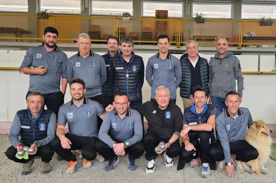 Squadra della Bocciofila Buschese