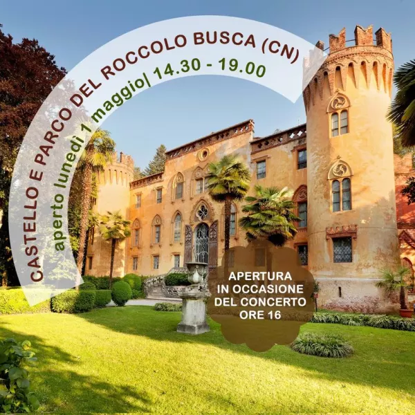 Lunedì 1° maggio apertura con concerto del castello del Roccolo