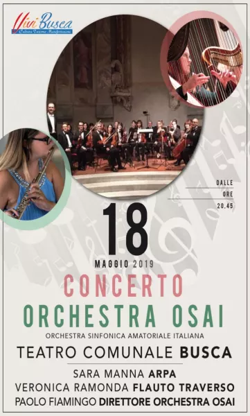 La locandina del concerto