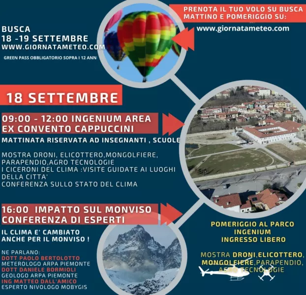 Gli eventi in programma