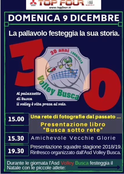 30 anni di Volley Busca