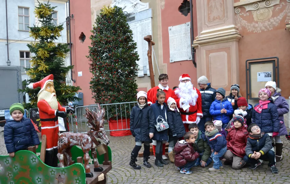 Piazza della Rossa al centro delle manifestazioni natalizie