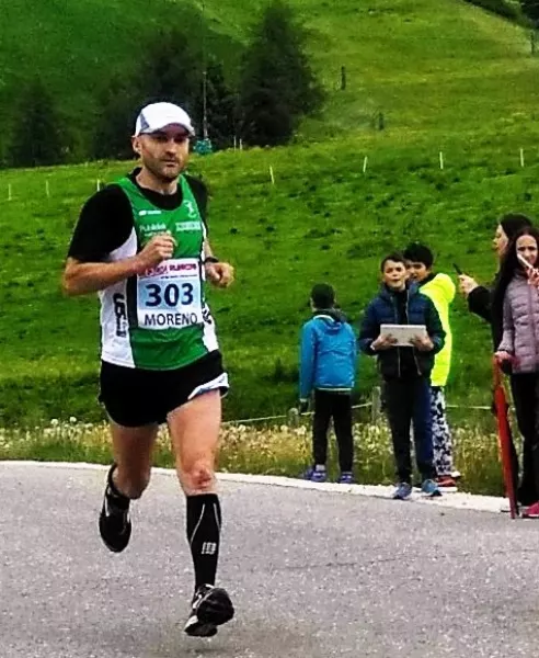 Moreno Dalmasso in Val di Fassa