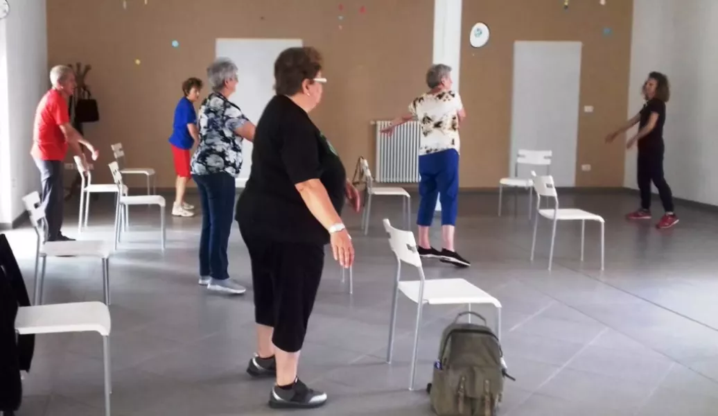 Corso di ginnastica dolce alla Casa della Salute