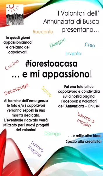  #iorestoacasa e mi appassiono!