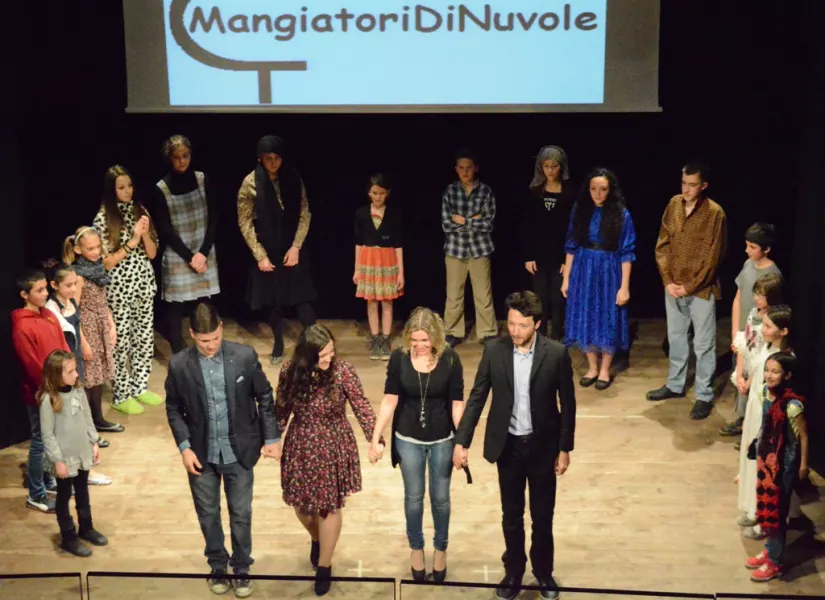 Un momento di una scorsa edizione del corso di teatro organizzato con il contributo del Comune