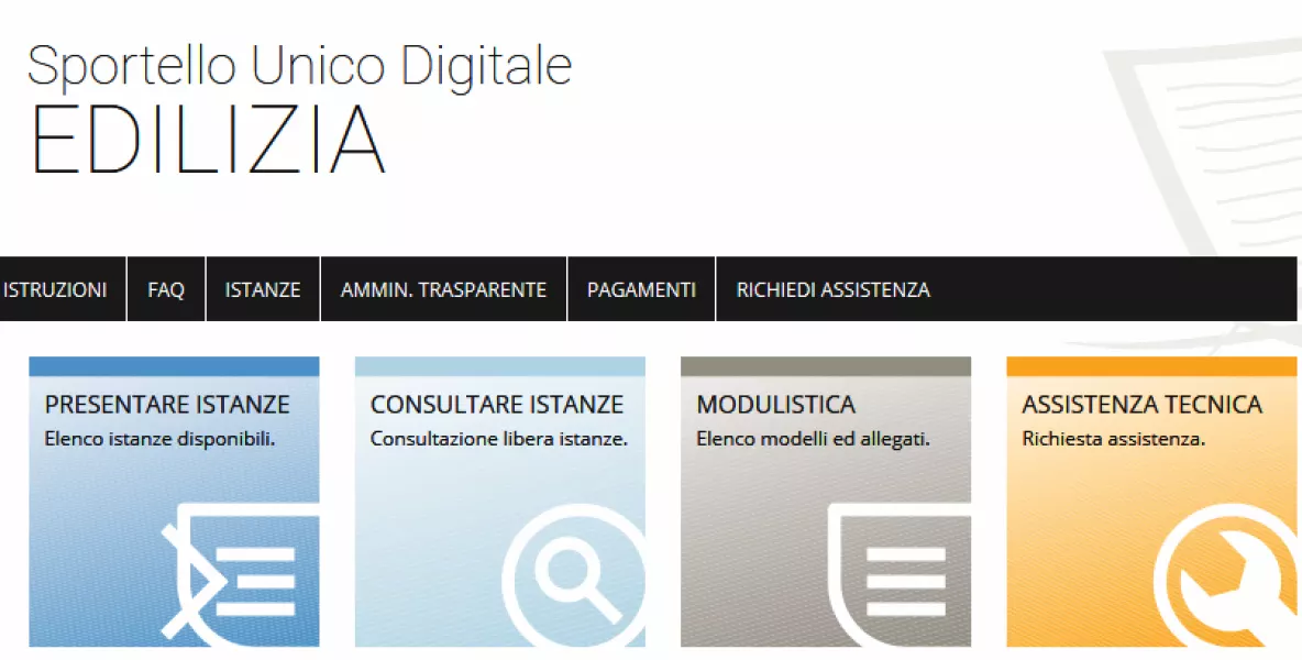 Il portale del Sue digitale sarà accessibile dalla home page del sito internet del Comune, cliccando sul tasto in alto al centro “Servizi ai cittadini”  