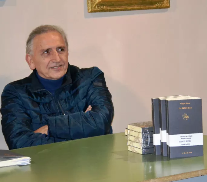 Sergio Soave ieri sera nella sala convegni in Casa Francotto