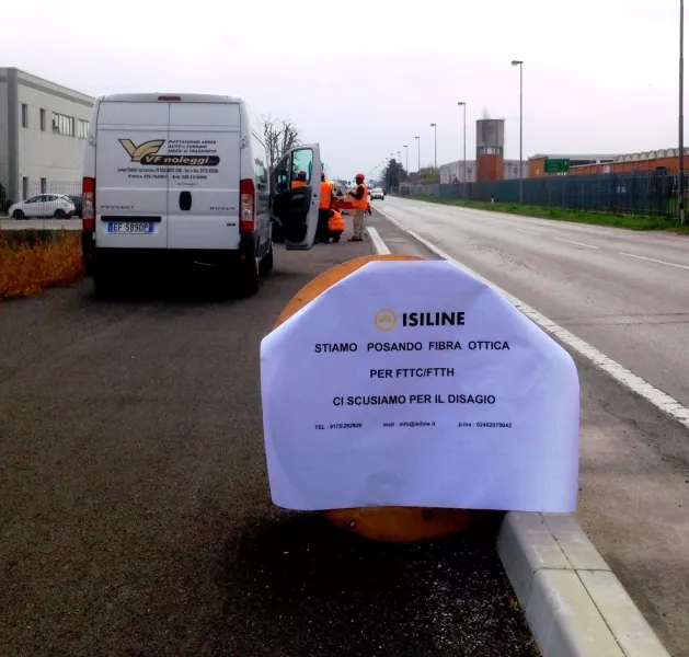 Dalla pista ciclopedonale verso il centro