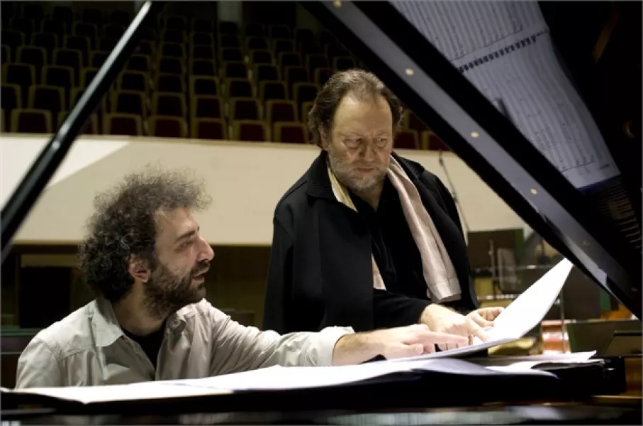 Stefano Bollani e Riccardo Chailly