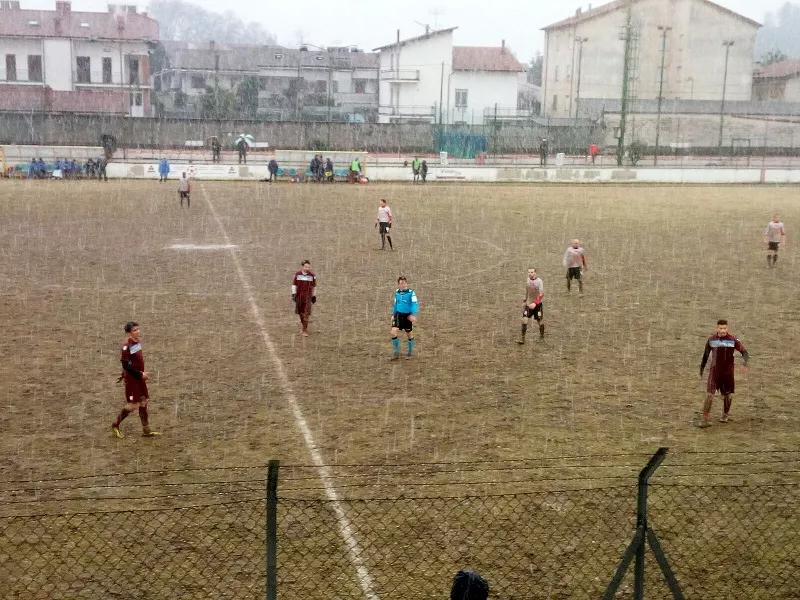 Un momento della partita