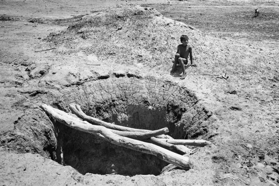 Una delle fotografie di Nicolò Filippo Rosso degli Wayuu, il gruppo indigeno più numeroso della Colombia