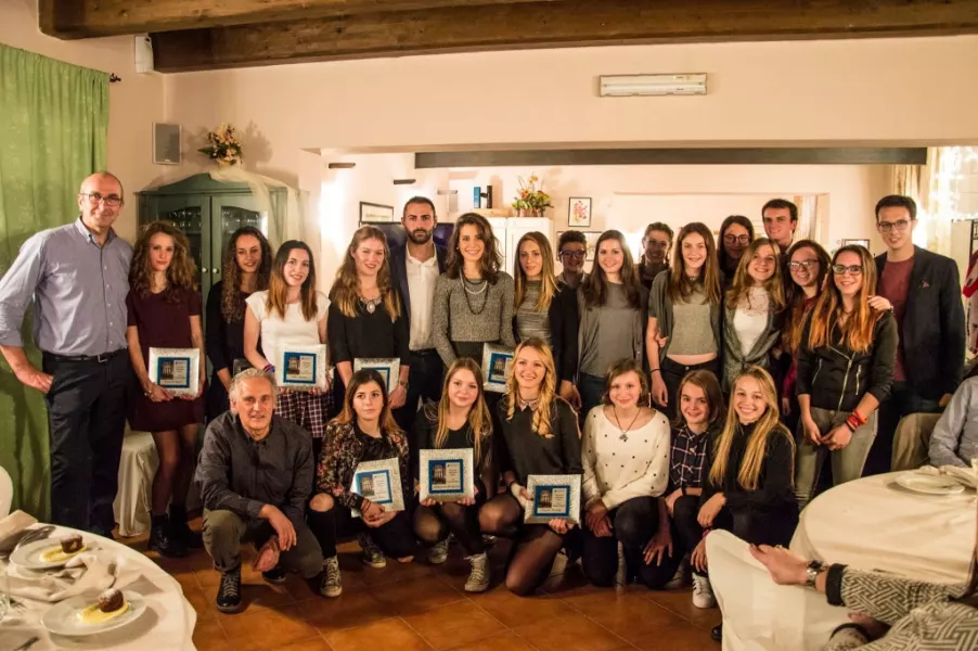 La squadra femminile di ciclismo di Racconigi