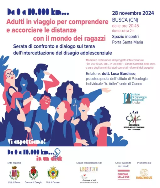 Giovedì 28 novembre alle ore 20:45  incontro aperto a tutti