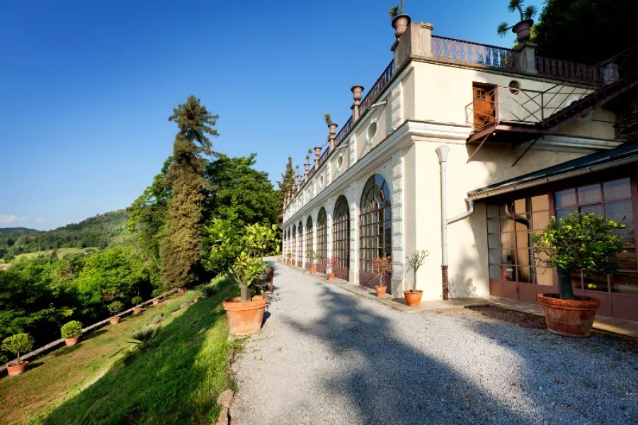 Le serre monumentali del castello del Roccolo