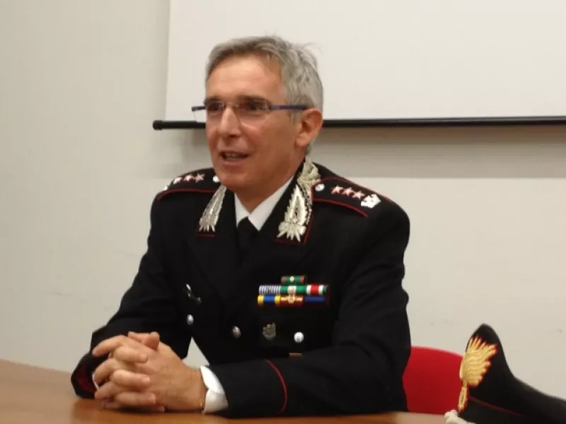 Il colonnello dei Carabinieri Flavio Magliocchetti. Oltre trent’anni di carriera, insignito di diverse onorificenze. Ha vissuto Costigliole e Busca a Busca negli anni giovanili 