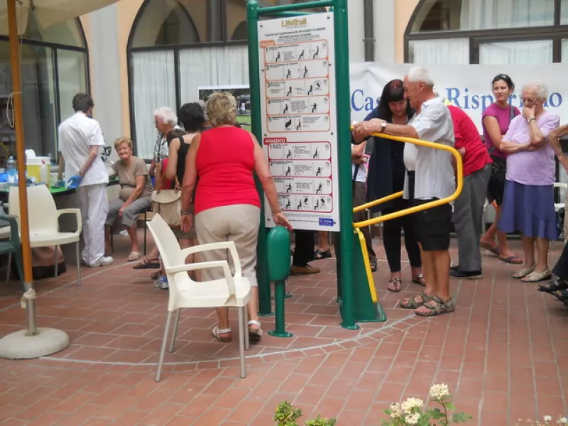 Venerdì del benessere  nella casa di riposo comunale Santissima Annunziata dalle ore 14,30 alle 17,30