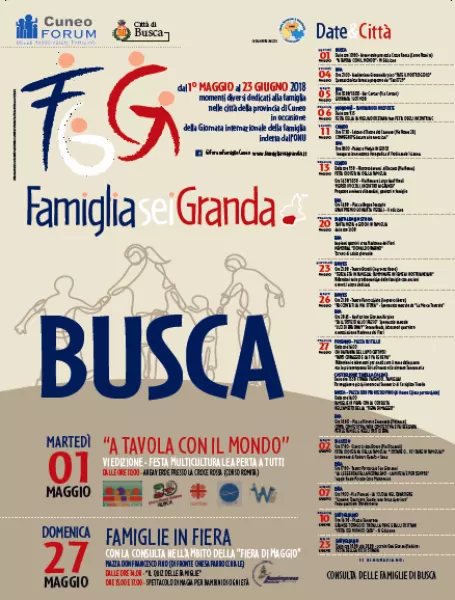 Famiglia sei Granda anche a Busca 