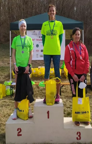 Ramona Bertaina campionessa regionale SF35 e 2^ donna assoluta