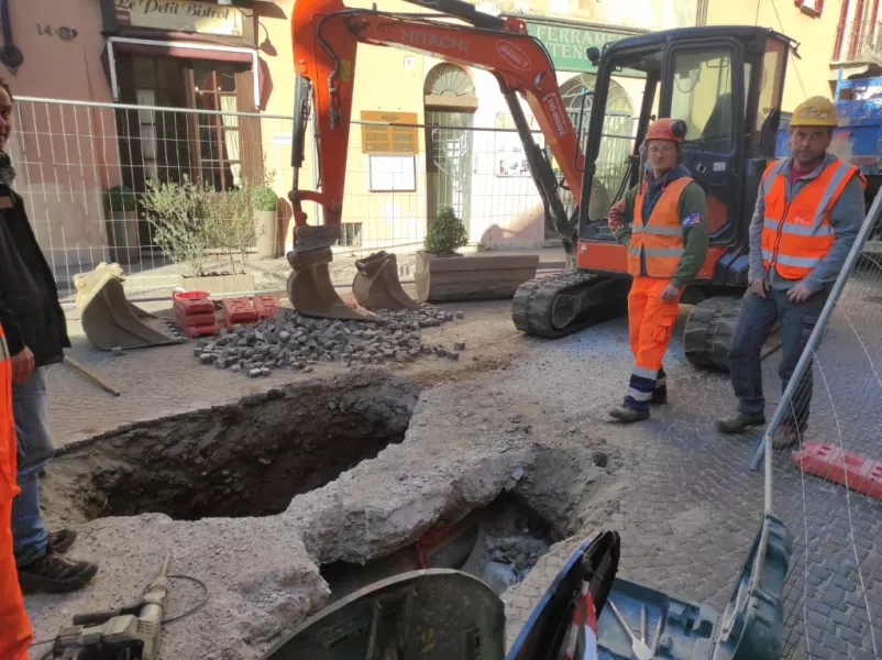 Da oggi il cantiere in via Umberto I