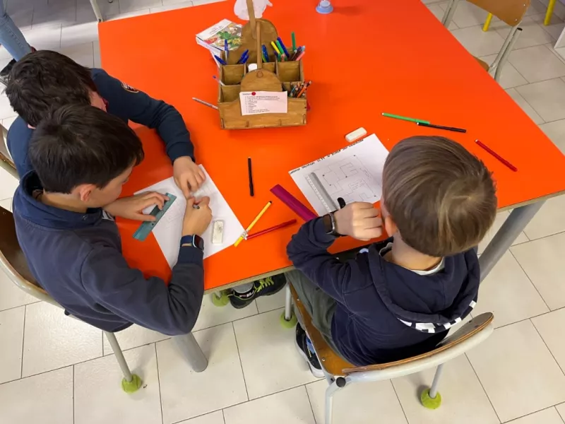 I bambini delle classi IV e V della scuola primaria di san chiaffredo, coinvolti da subito nella progettazione, hanno già elaborato in classe disegni e proposte 