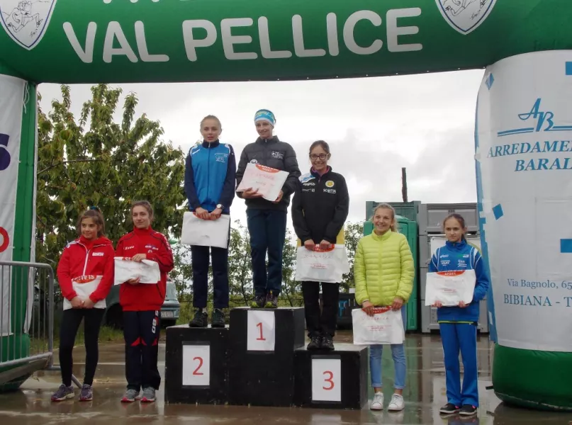 La premiazione delle Ragazze a Bricherasio 