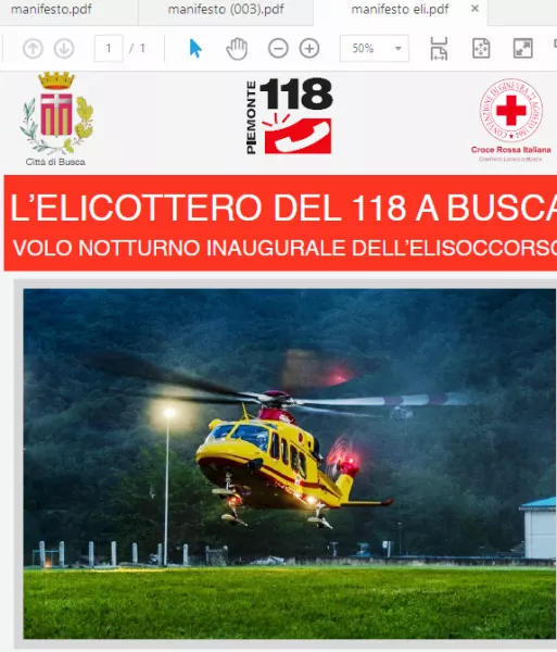 Coinvolti nell'iniziativa Comune, Dipartimento Regionale del 118 e Comitato locale della Croce Rossa