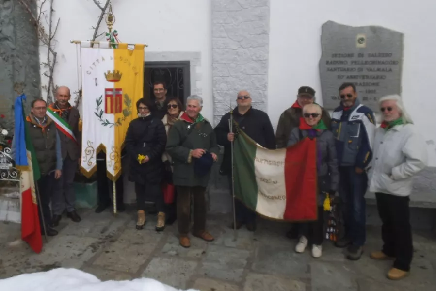 Una delle scorse commemorazioni al santuario