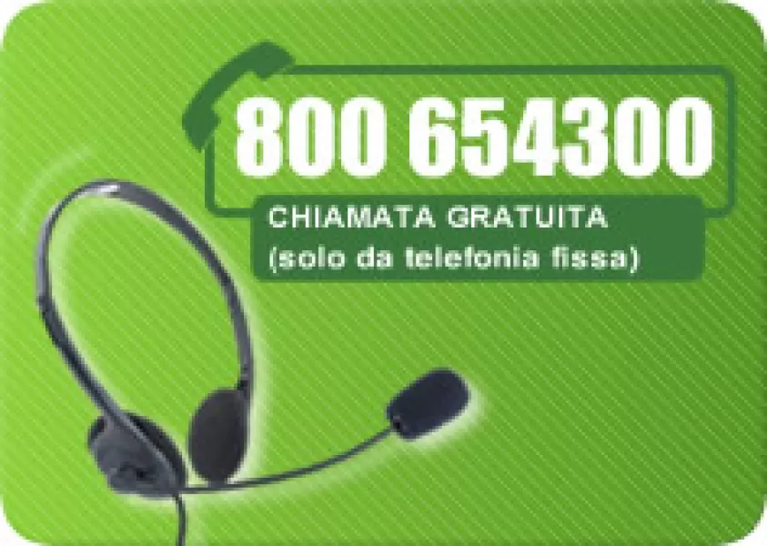 Il numero verde del Cec da telefono fisso. Dal cellullare occorre telefonare allo 0171.697062