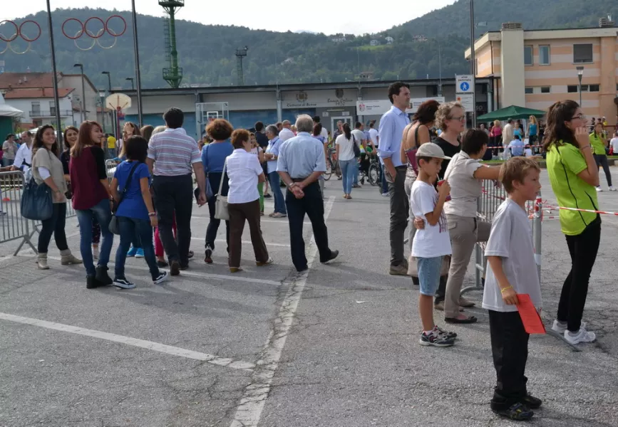 Movimento alla cittadella sportiva