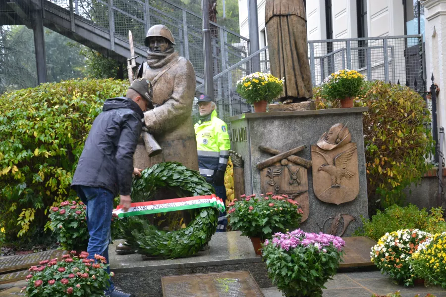 Alle ore 19 di domani, mercoledì 3 novembre, le celebrazioni ent'anni fa la scelta del Milite Ignoto