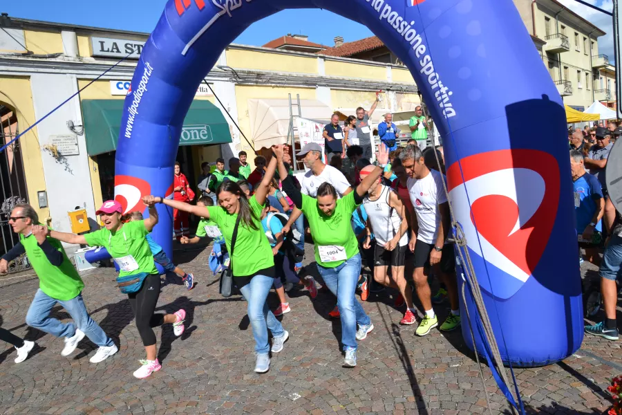 Il via del Fitwalking Solidale lo scorso 18 settembre