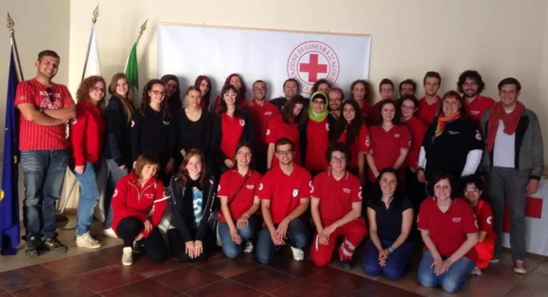 I ragazzi che hanno partecipato alla giornata formativa a Busca