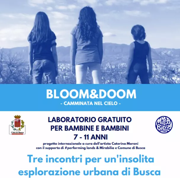 Il laboratorio è  gratuito e si terrà lunedì 20, mercoledì 22, venerdì 24 settembre dalle ore 15:30 alle 17:30 con ritrovo nel salone comunale Chiappello, in via Cavour 28. L’esperienza, che si svolgerà in gran parte  all’aperto, nel Giardino dell’Infinito e nel centro storico, si concluderà con un’esplorazione aperta al pubblico sabato 25 settembre