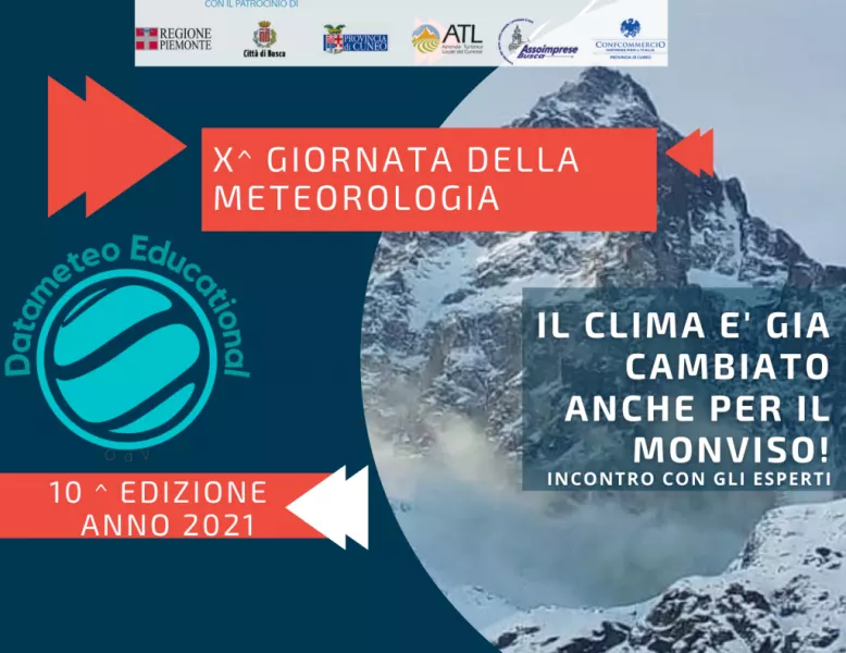 Sabato 18 e domenica 19 settembre  10^ Giornata della Meteorologia