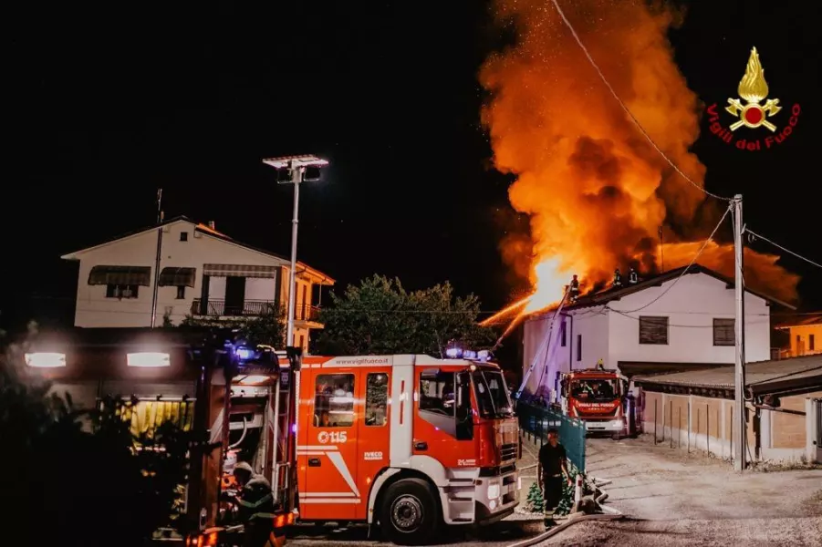 I Vigili del Fuoco volontari di Busca sono stati impegnati nel 2021 in 380 interventi 