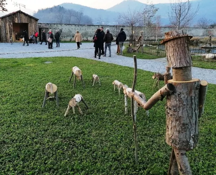 Il 6 e il 9 gennaio aperture gratuite del parco museo con il presepe gigante