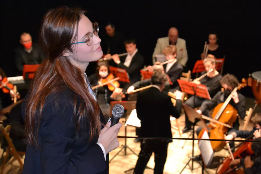 Ieri sera al Teatro Civico un emozionante momento di musica