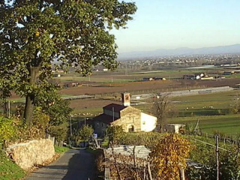 Lo straordinario panorama dalla collina di San Martino