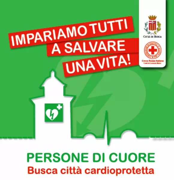 Con il progettio Città cardioprotetta, il Comune e la Cri locale hanno anticipato di anni, diventando un esempio nel panorama nazionale, la legge  1441 sui approvata  due giorni fa