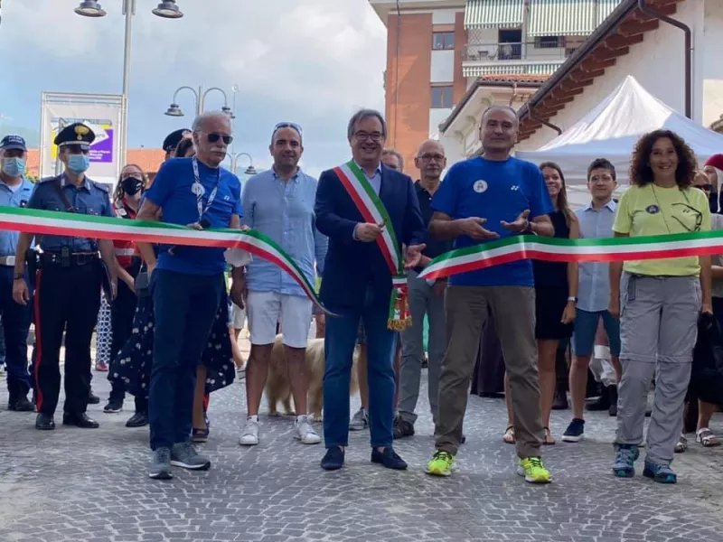 L'inaugurazione della Fiera di Luglio