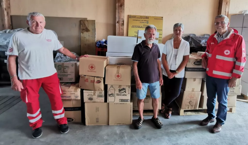 Grazie alla CRI Busca sempre pronta ad essere d'aiuto nelle necessità dei cittadini e in particolare durante tutta questa emergenza sanitaria