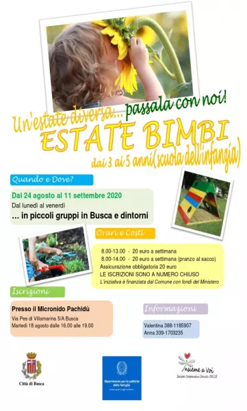 Estate bimbi da 24 agosto