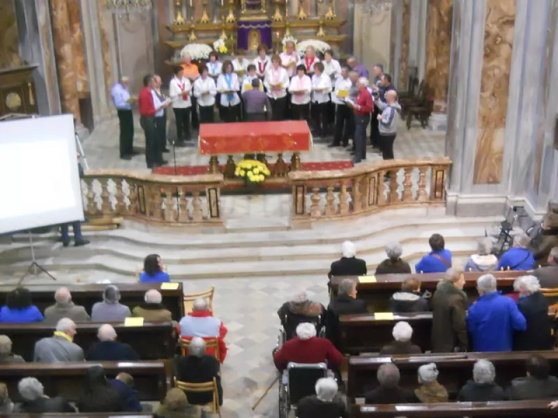 Il concerto nella chiesa della Santissima Trinità