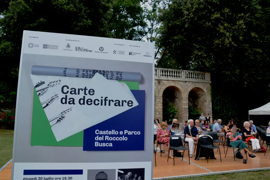 Ieri oggi e domani terza edizione di Carte da decifrare al castello del Roccolo