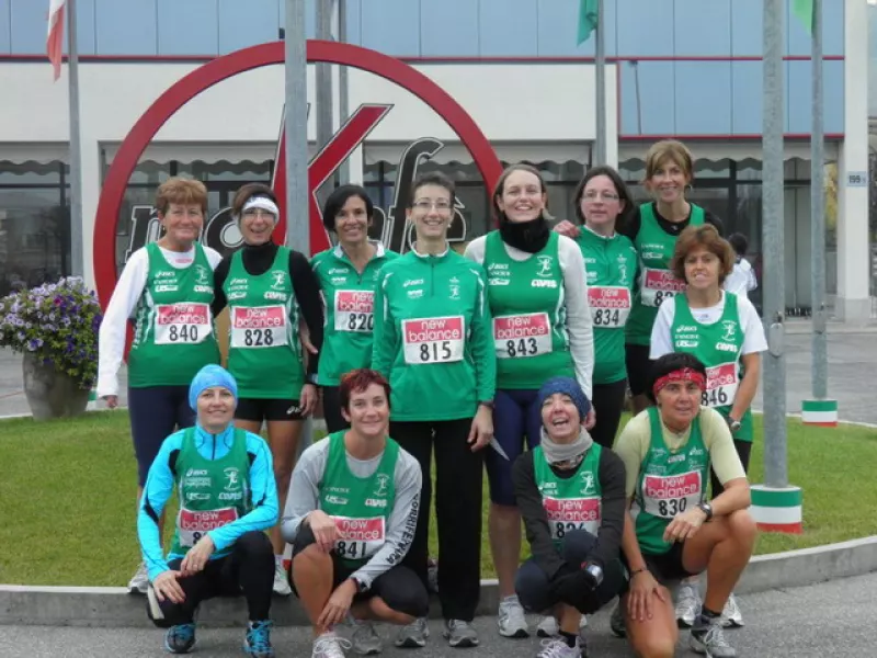 La squadra femminile master